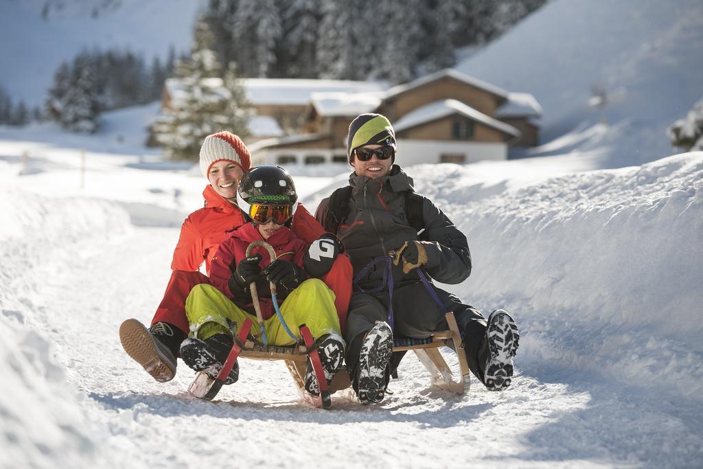 Ferienwohnungen Unterluimes Telfes im Stubai Bagian luar foto